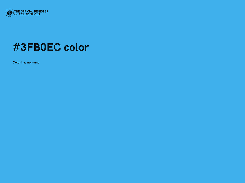 #3FB0EC color image