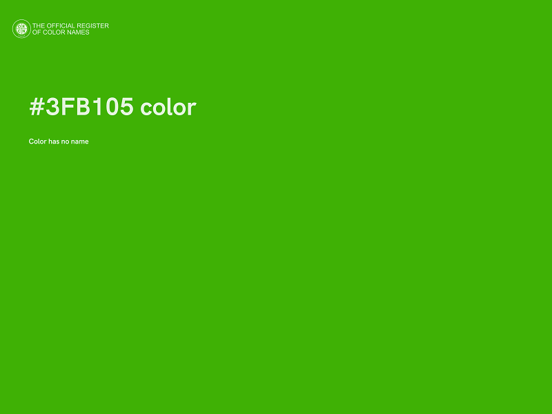 #3FB105 color image