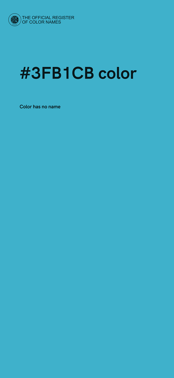 #3FB1CB color image