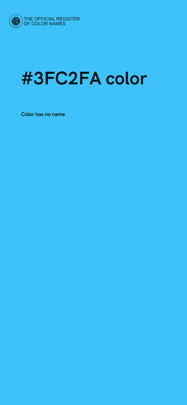 #3FC2FA color image