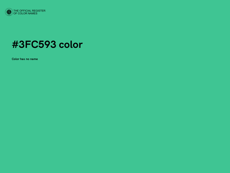#3FC593 color image