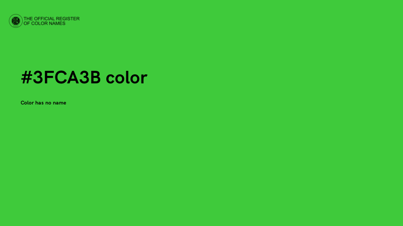 #3FCA3B color image