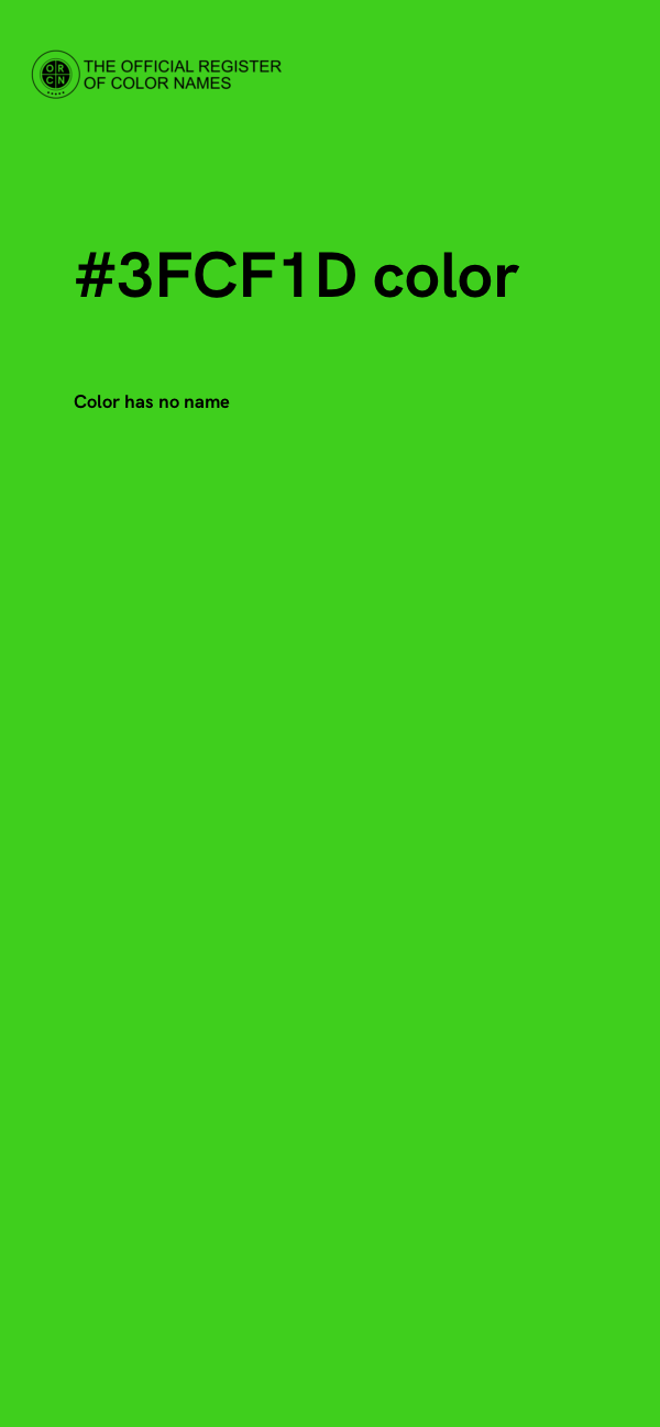 #3FCF1D color image