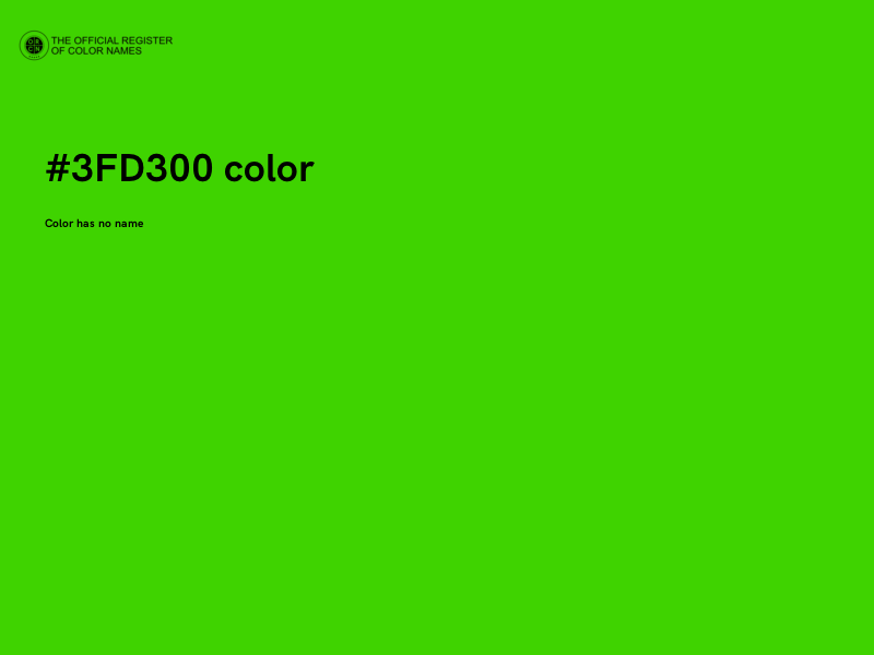 #3FD300 color image
