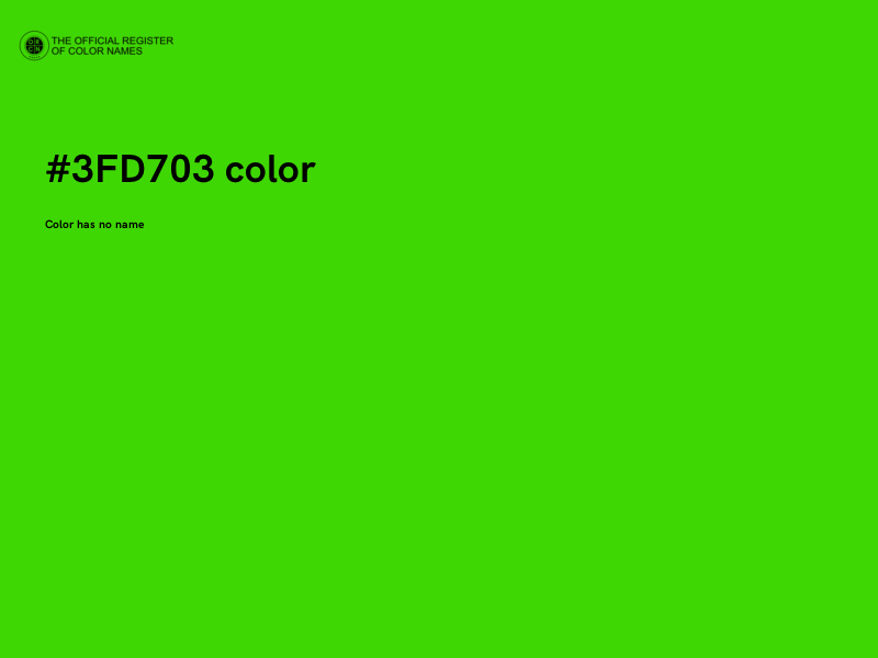 #3FD703 color image