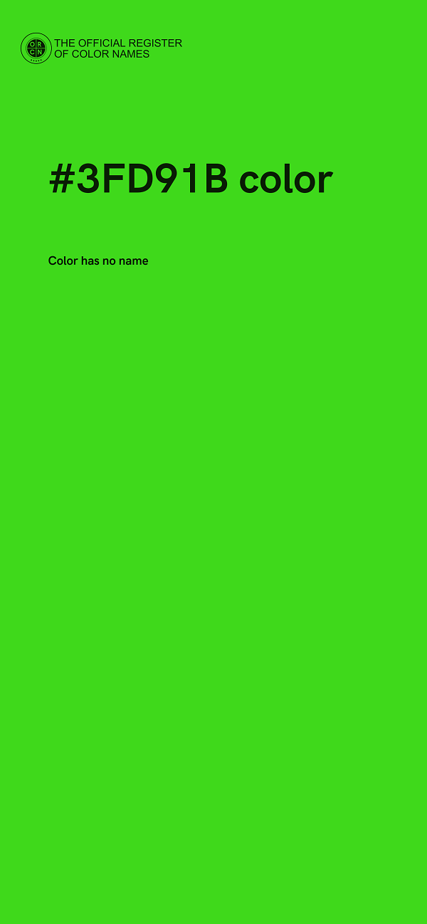 #3FD91B color image