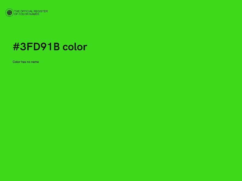 #3FD91B color image