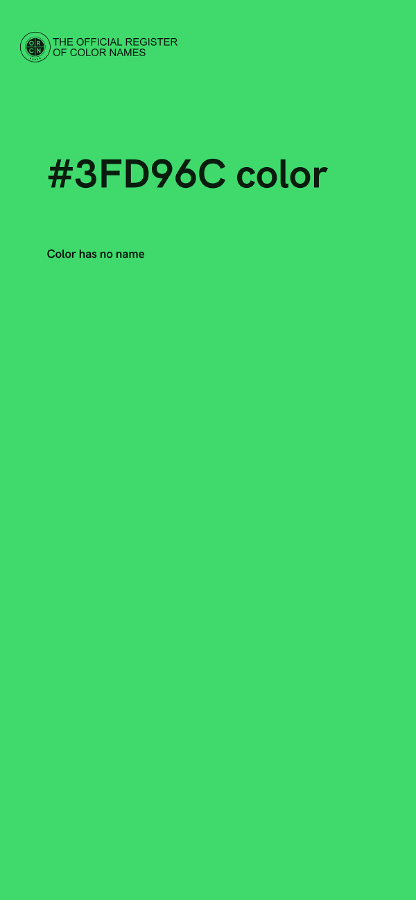#3FD96C color image