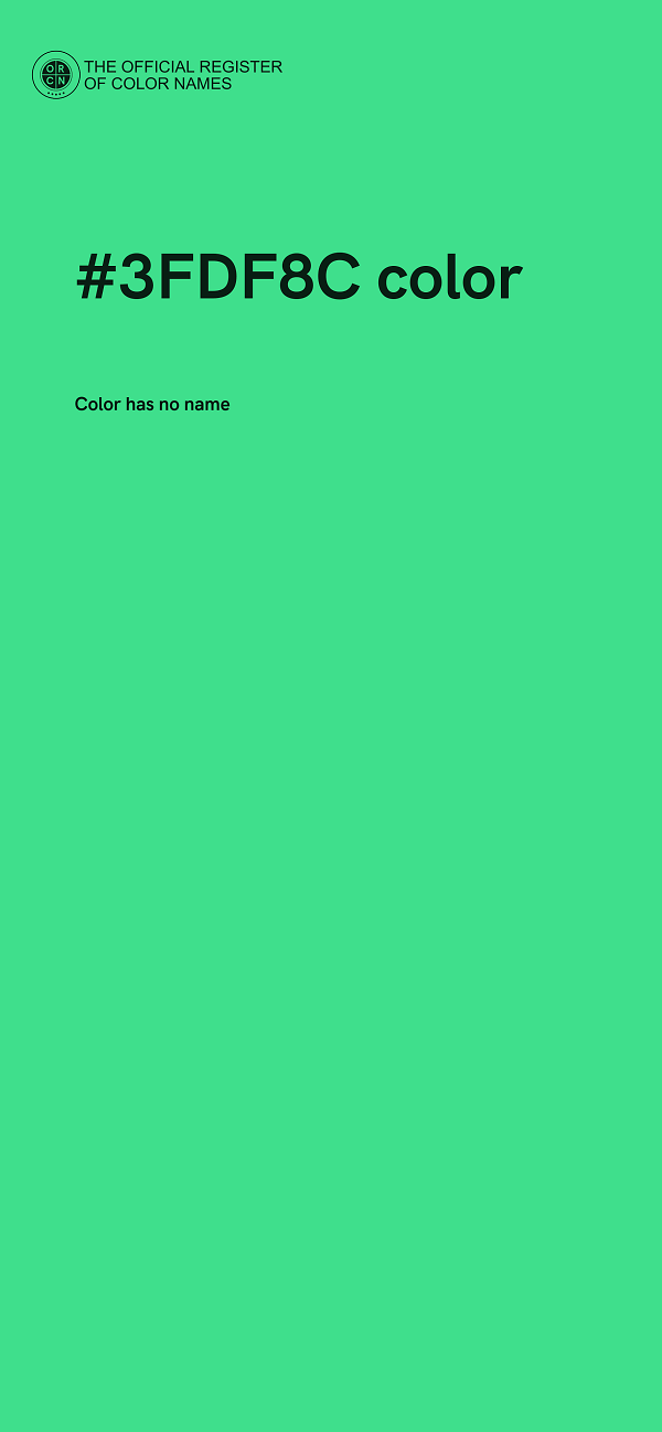 #3FDF8C color image