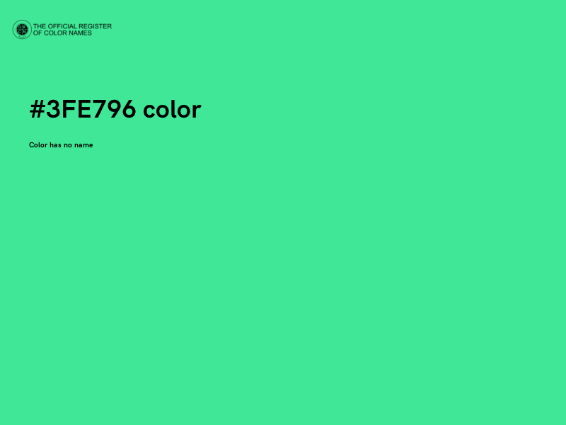 #3FE796 color image