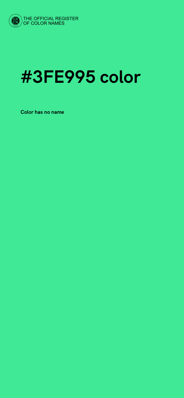 #3FE995 color image