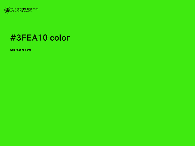 #3FEA10 color image