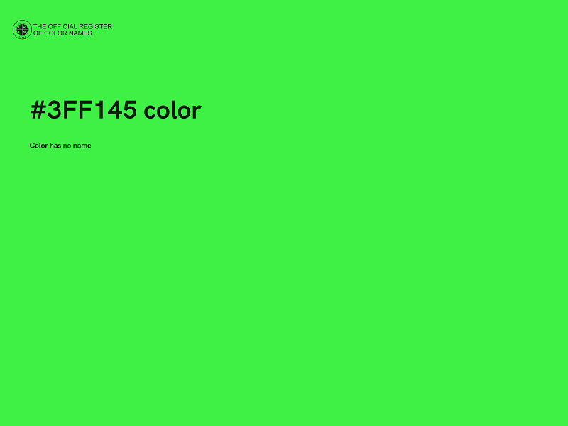 #3FF145 color image