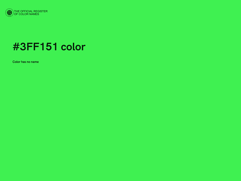 #3FF151 color image