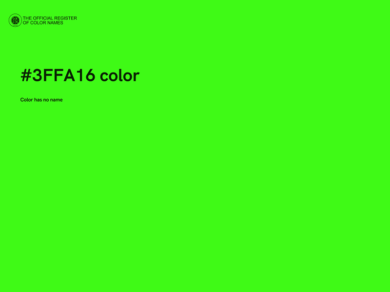 #3FFA16 color image