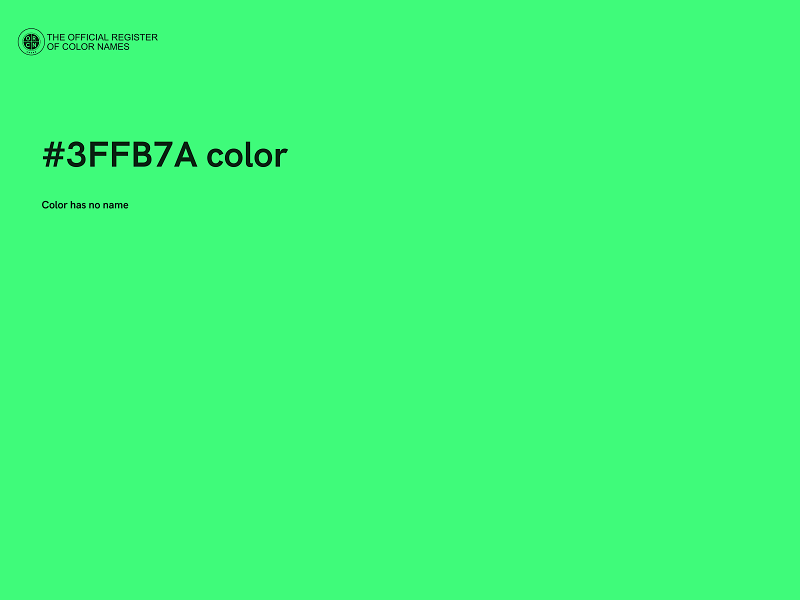 #3FFB7A color image