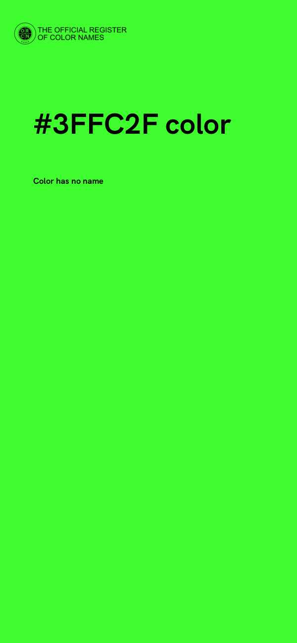 #3FFC2F color image