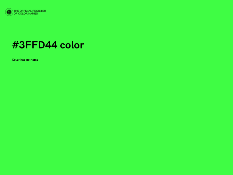#3FFD44 color image