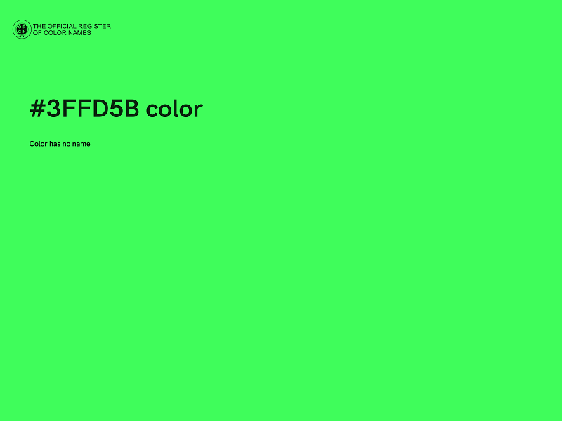 #3FFD5B color image