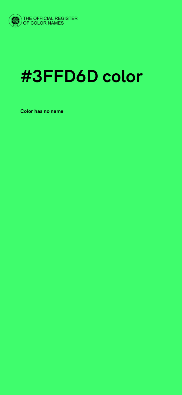 #3FFD6D color image