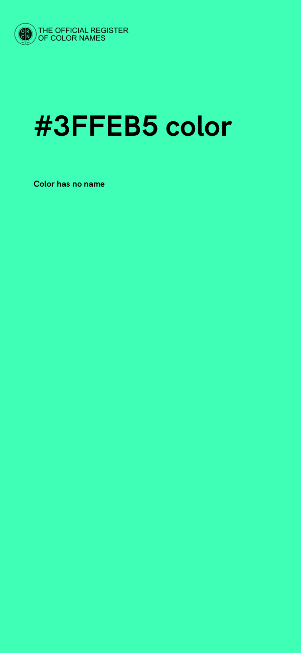#3FFEB5 color image