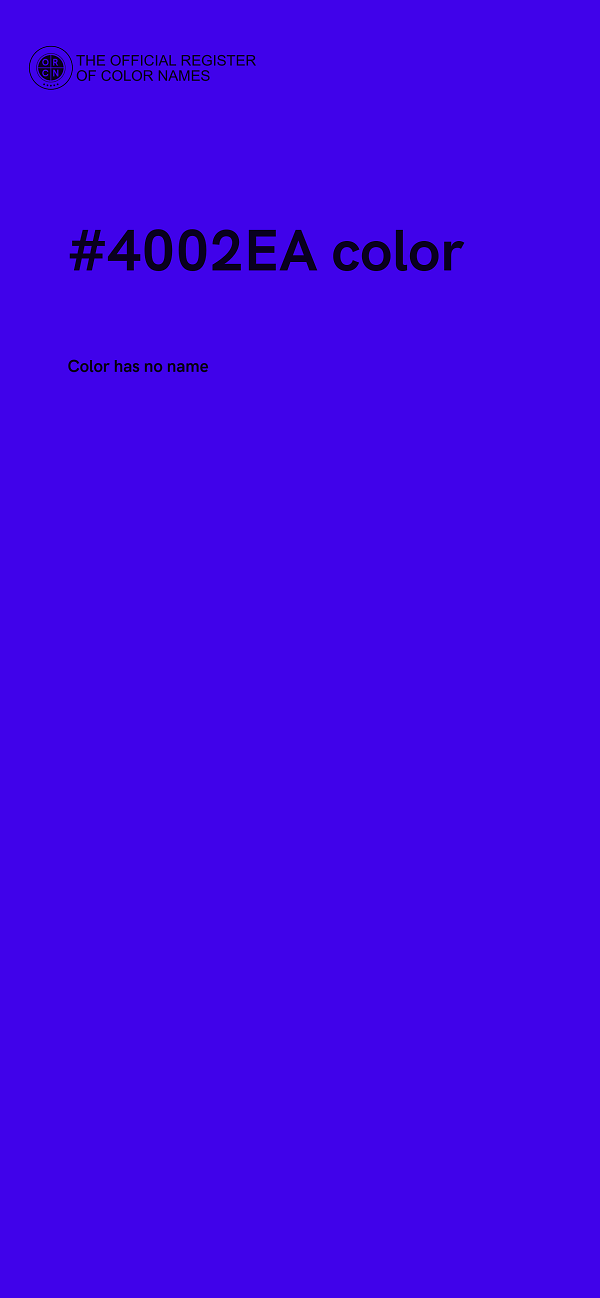 #4002EA color image