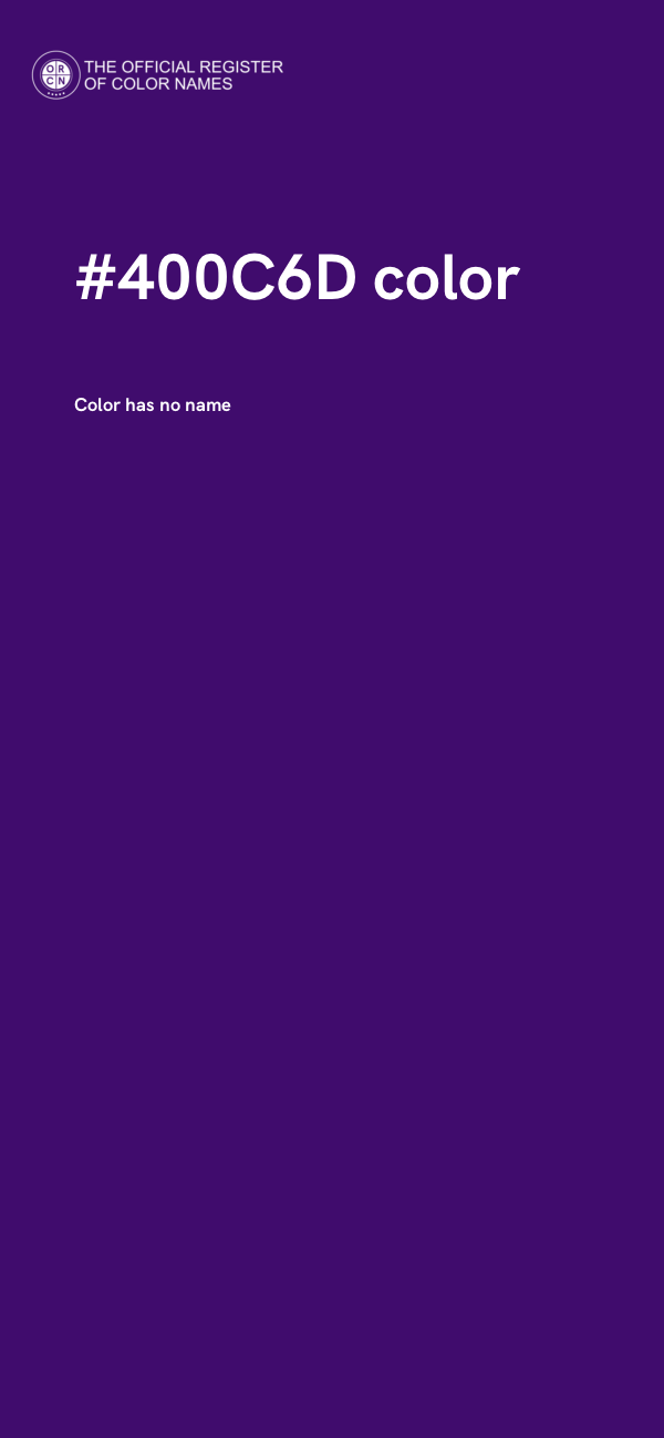 #400C6D color image