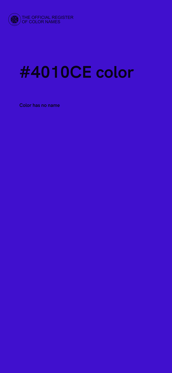 #4010CE color image