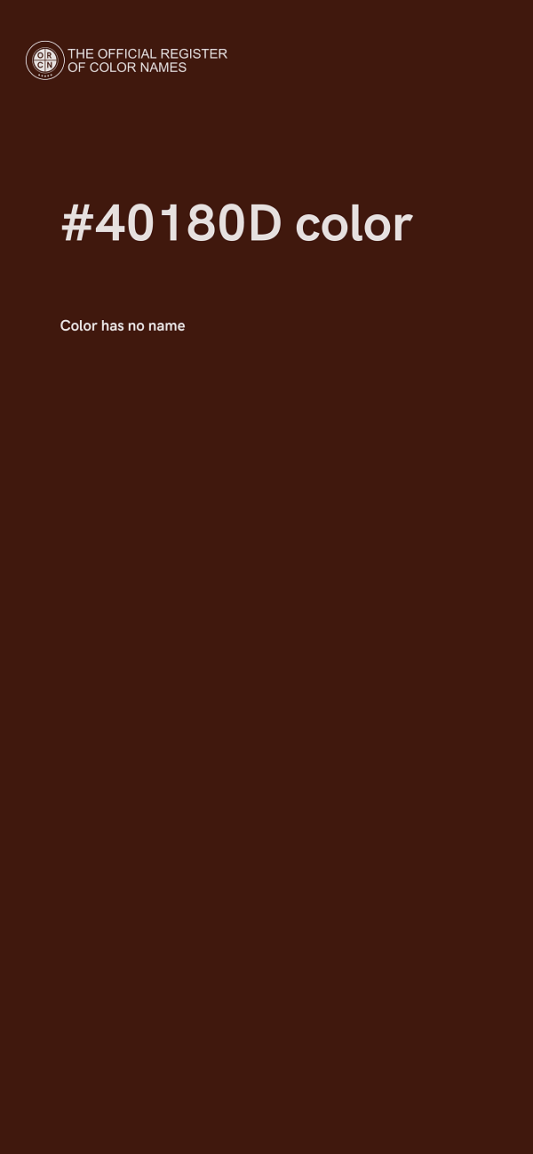 #40180D color image