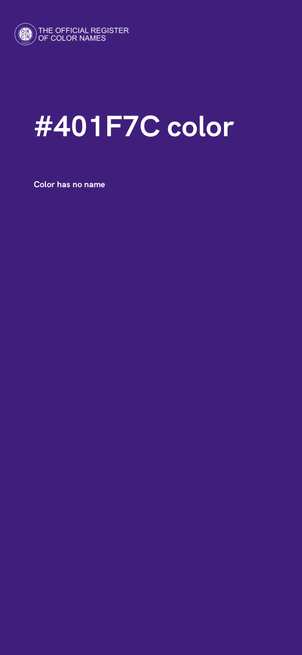 #401F7C color image