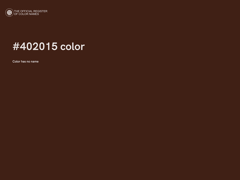 #402015 color image