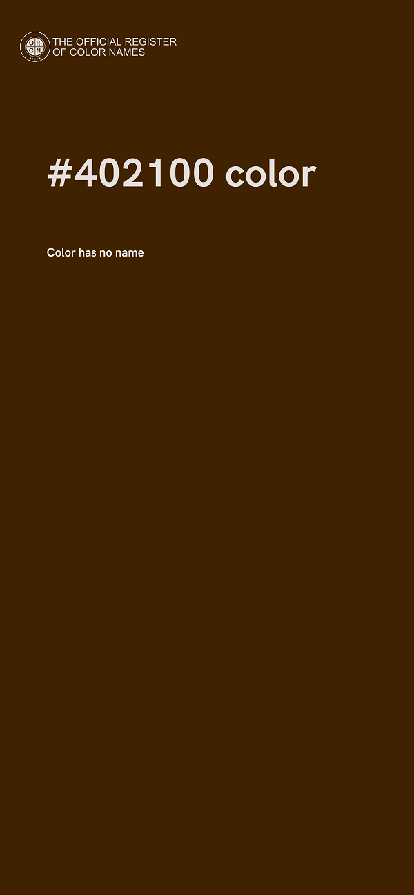 #402100 color image