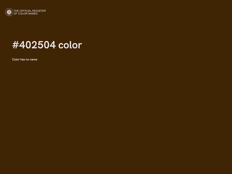 #402504 color image