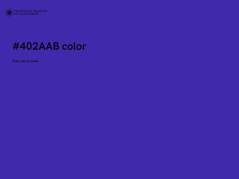 #402AAB color image