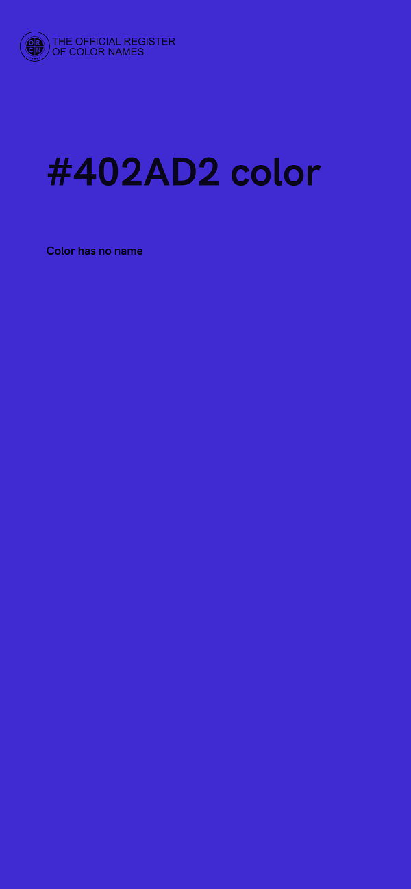 #402AD2 color image