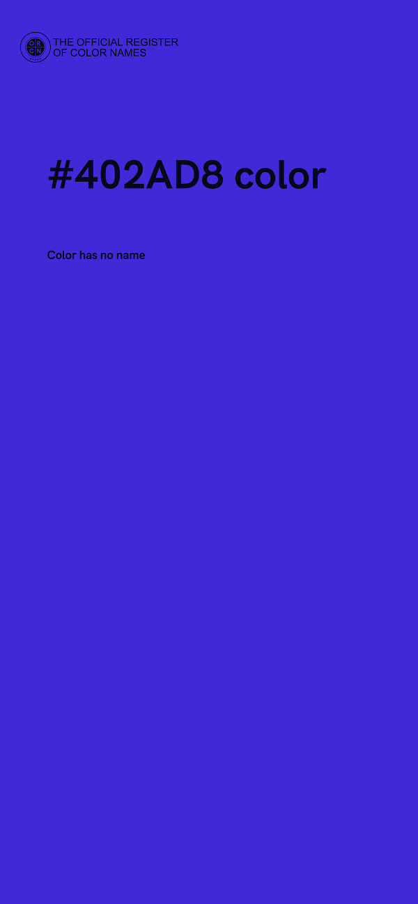 #402AD8 color image