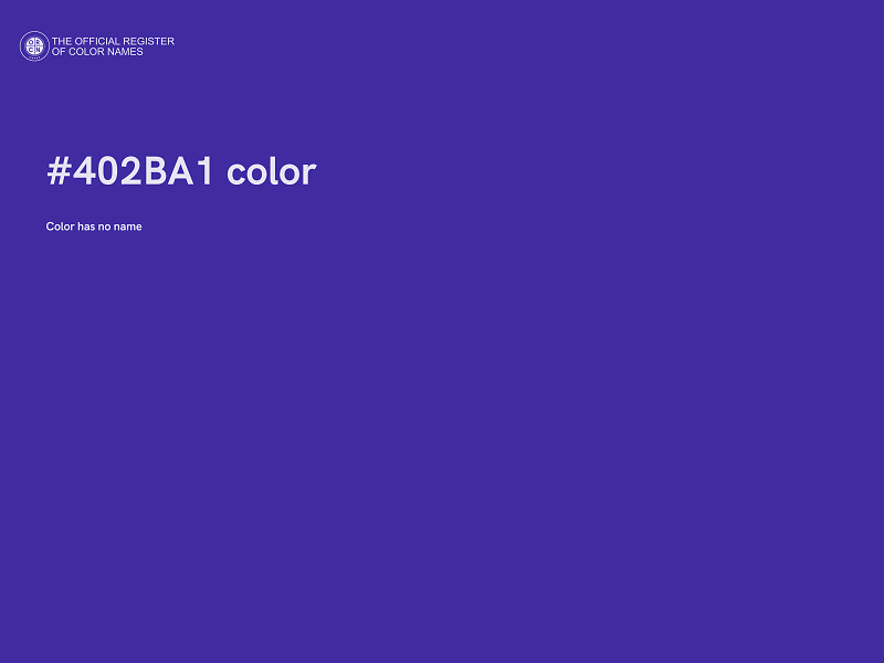 #402BA1 color image