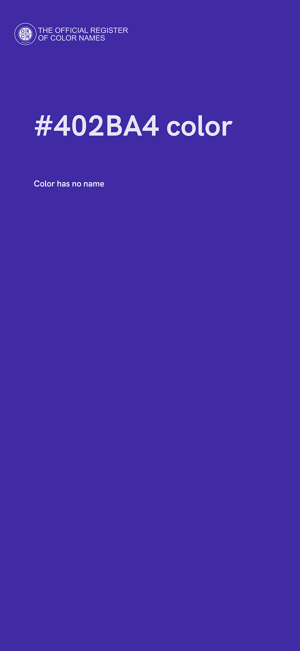 #402BA4 color image