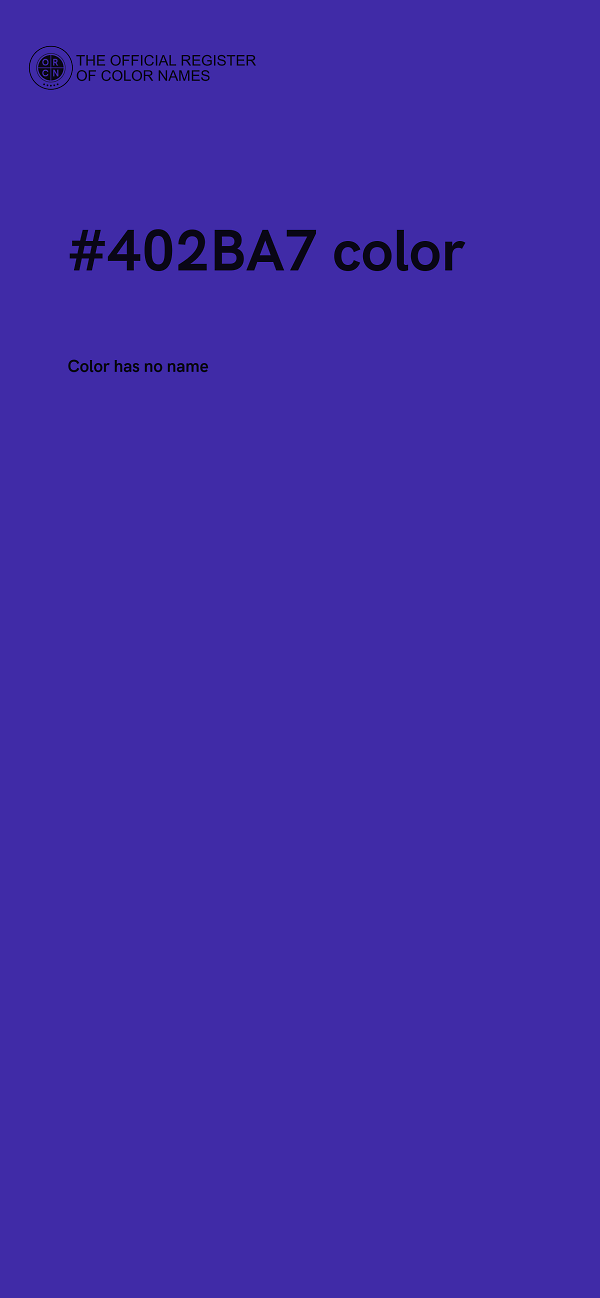 #402BA7 color image