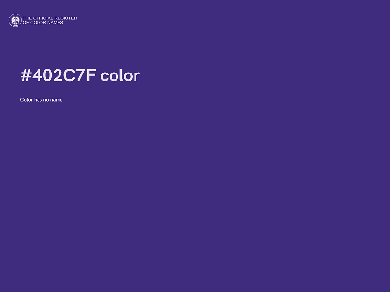 #402C7F color image
