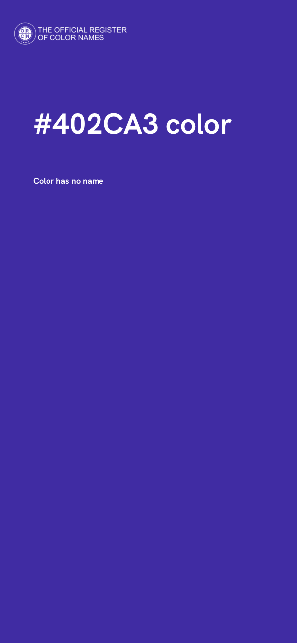 #402CA3 color image