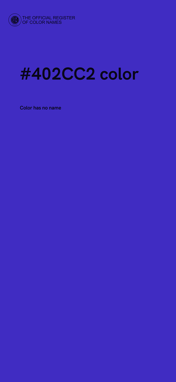 #402CC2 color image