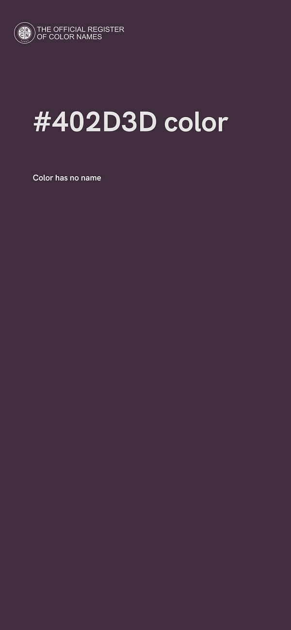 #402D3D color image