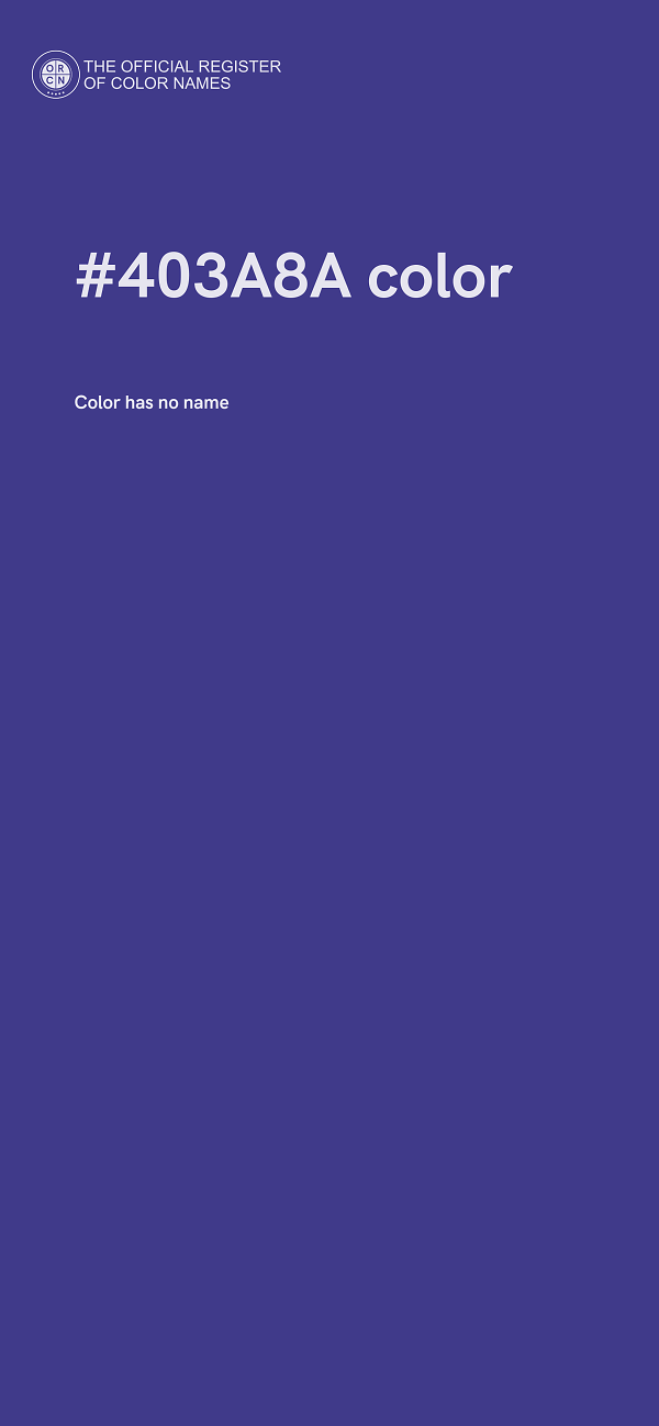 #403A8A color image