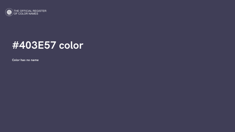 #403E57 color image