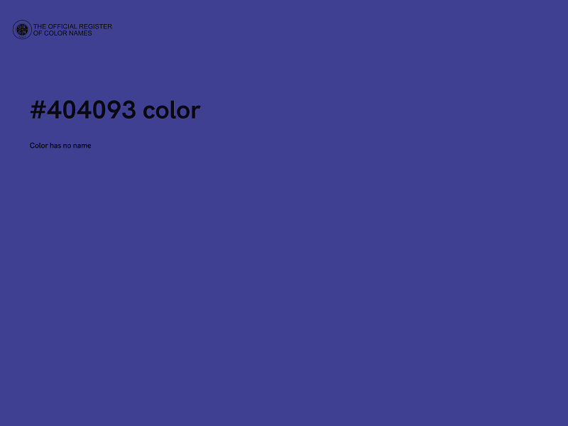 #404093 color image