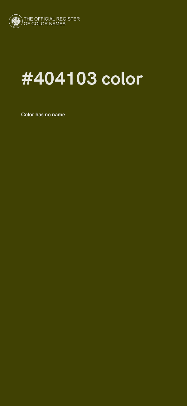 #404103 color image