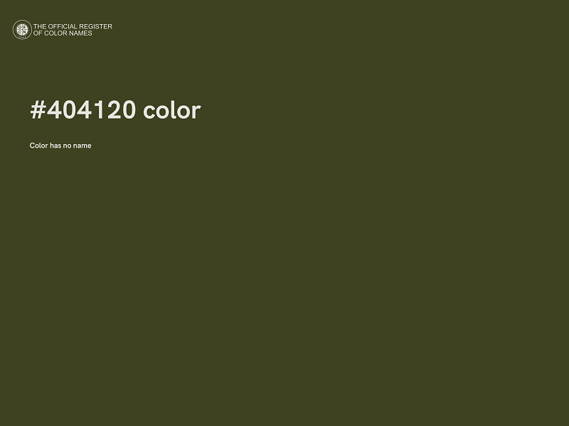 #404120 color image