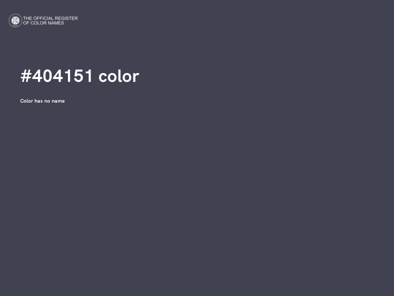 #404151 color image