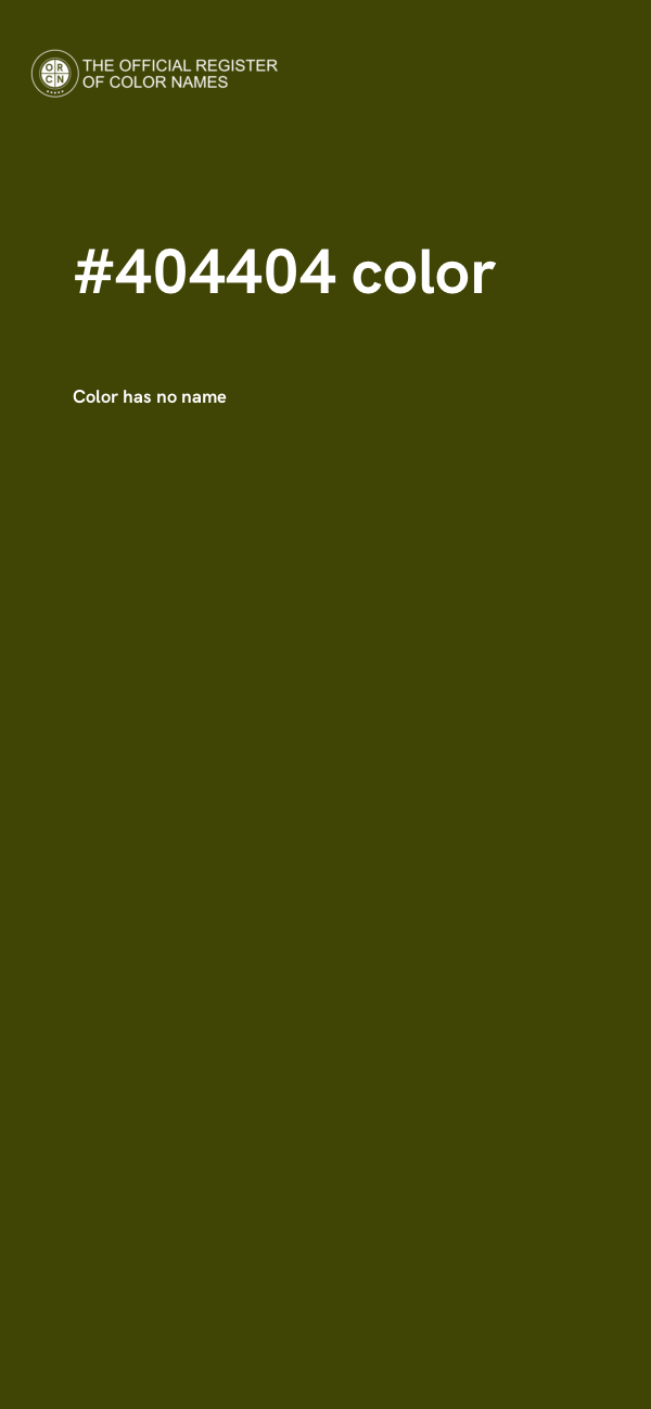 #404404 color image